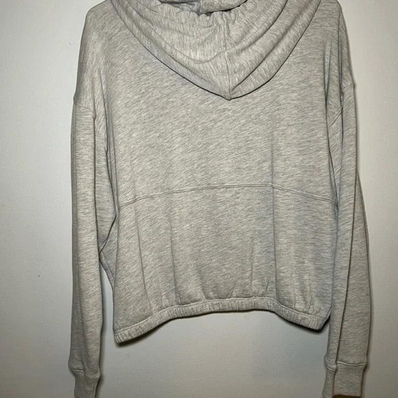 Lou & Grey Gray Hoodie with Neon Yellow Accents - Picture 2 of 3